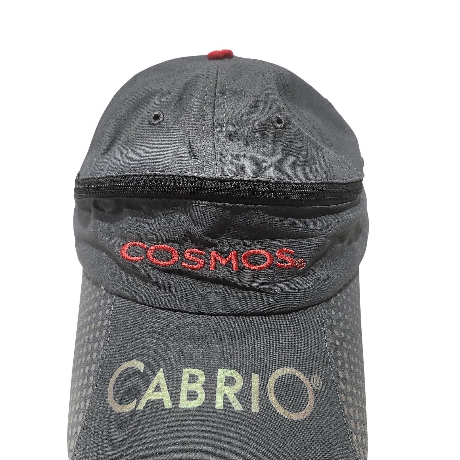 Trikora Hat Cap Strap Back Mens One Size Gray Cosmos Cabrio Reflective
